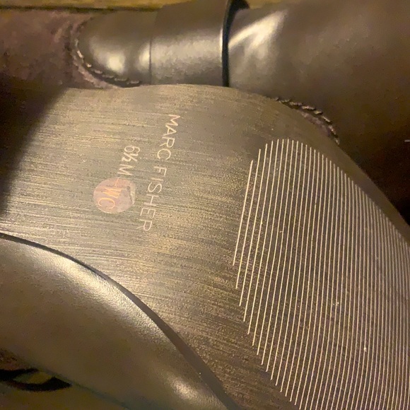 Marc Fisher Leather/ Suede Wide Calf Over the Knee Boot - Picture 8 of 11